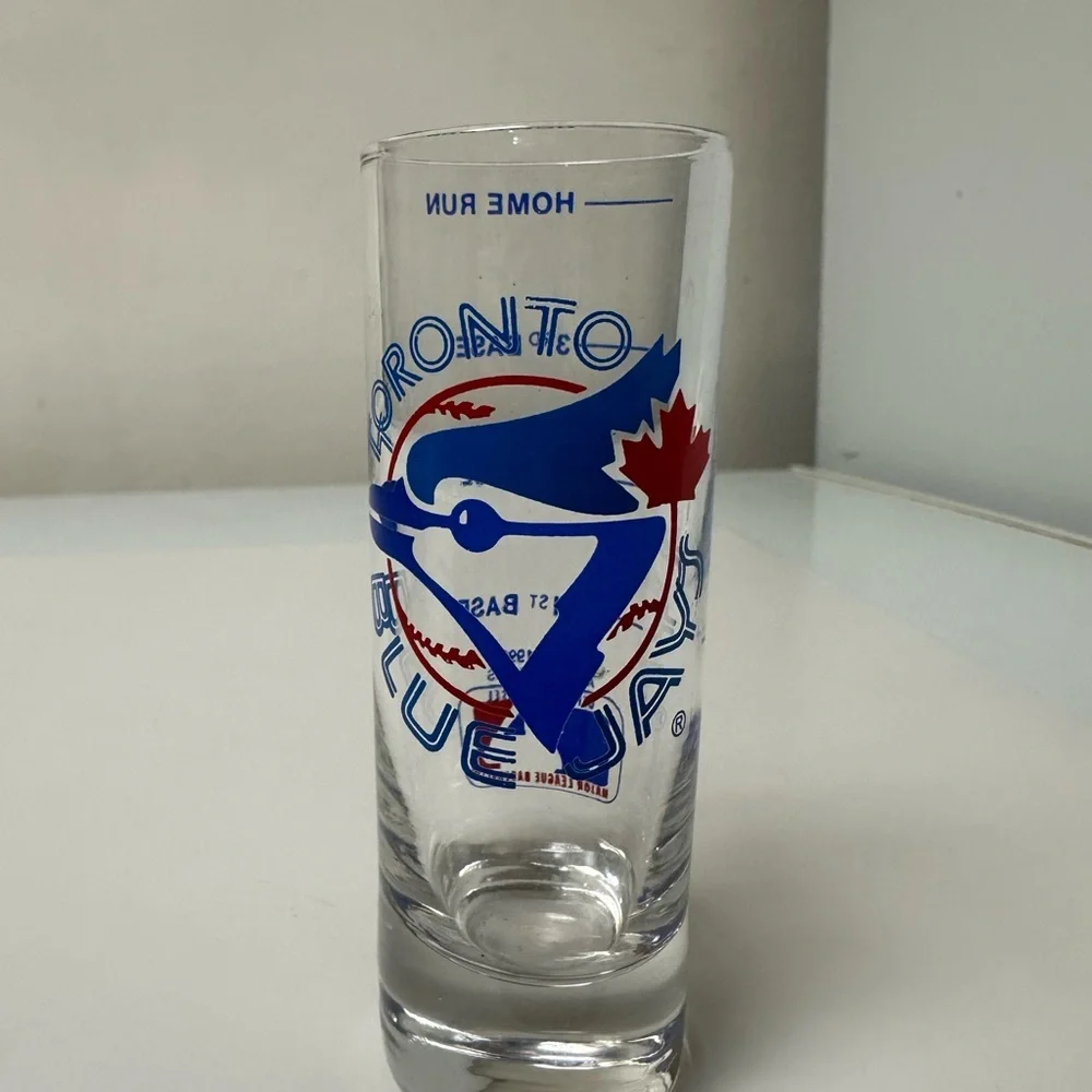 Vintage Toronto Blue Jays Home Run/Grand Slam shot glass 4